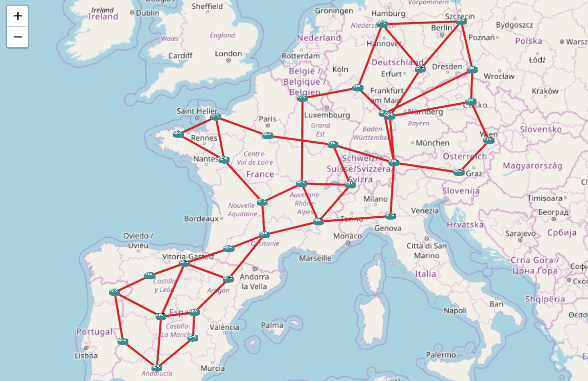 Classic 2D map
