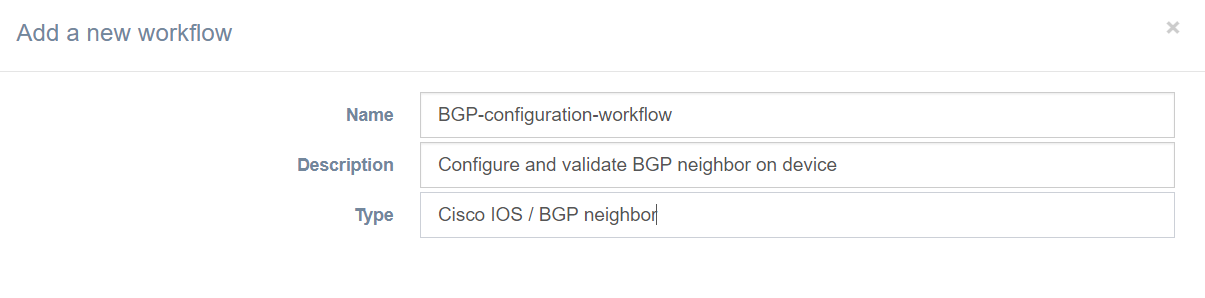 Workflow builder